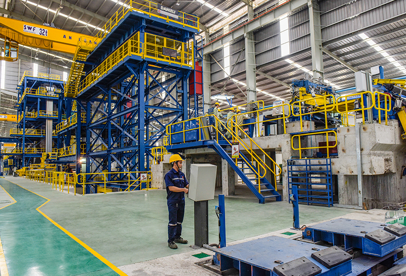 Nhà máy có nhiều tài sản có giá trị cao