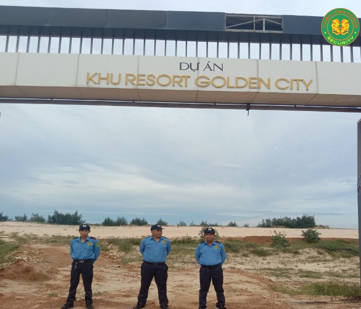 Bảo vệ cổng công trình dự án