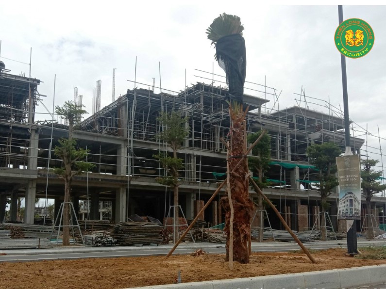 Chuyên nghiệp và đảm bảo an ninh, Thiên Long Hoàng bảo vệ dự án Goldencity Quảng Bình