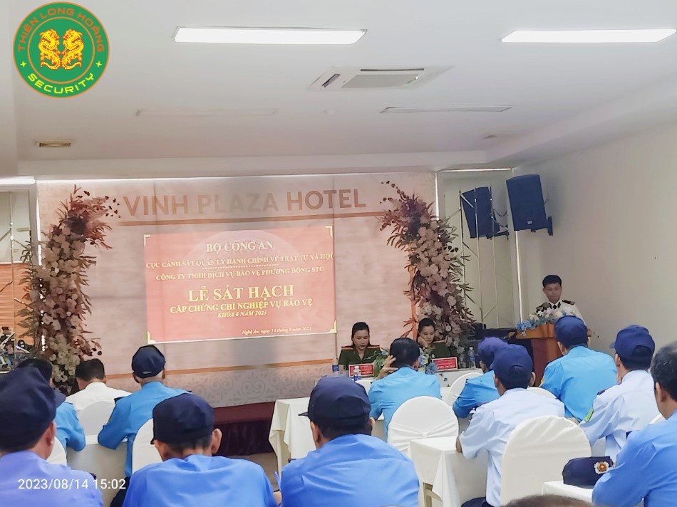 Nhân Viên Thiên Long Hoàng thi nghiệp vụ